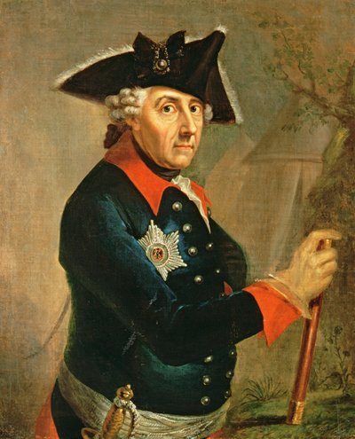 Friedrich II. der Große von Preußen, 1764 von Anton Graff